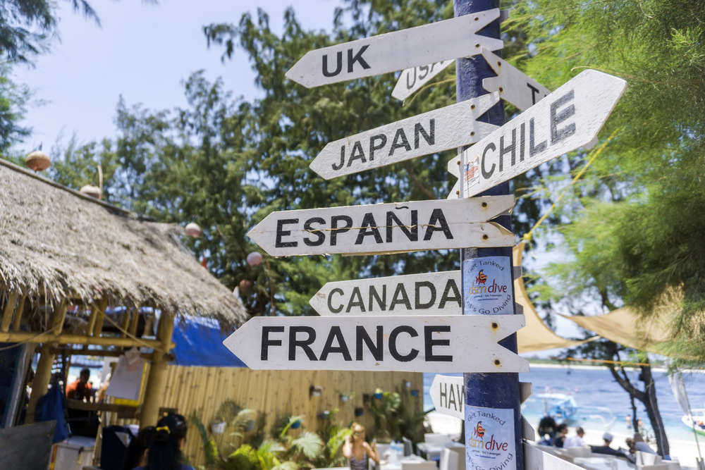 Gili Trawangan countries sign