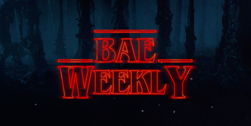 Bae weekly stranger things title card neon the keay blog