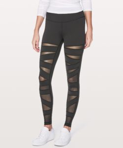 The Keay California blog lululemon wunder under tech mesh criss cross leggings holiday gift guide